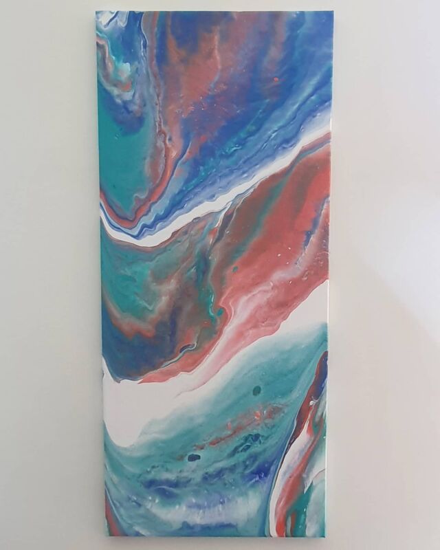 "YOUTH" 

These vibrant colors reminds me of spring and youthful joy. What does these colors mean to you?
•
•
40x90 cm
•
•
#opencup #opencuppour #acrylicpouring #acrylicpour #pouringpaint #fluidartwork #art #amateurart #amsterdamacrylics